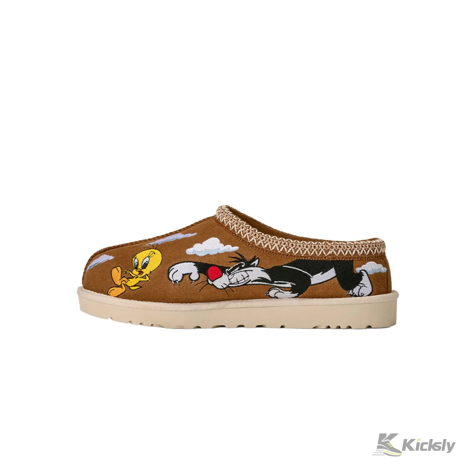 UGG Tasman Slipper Palace x Looney Tunes Chestnut