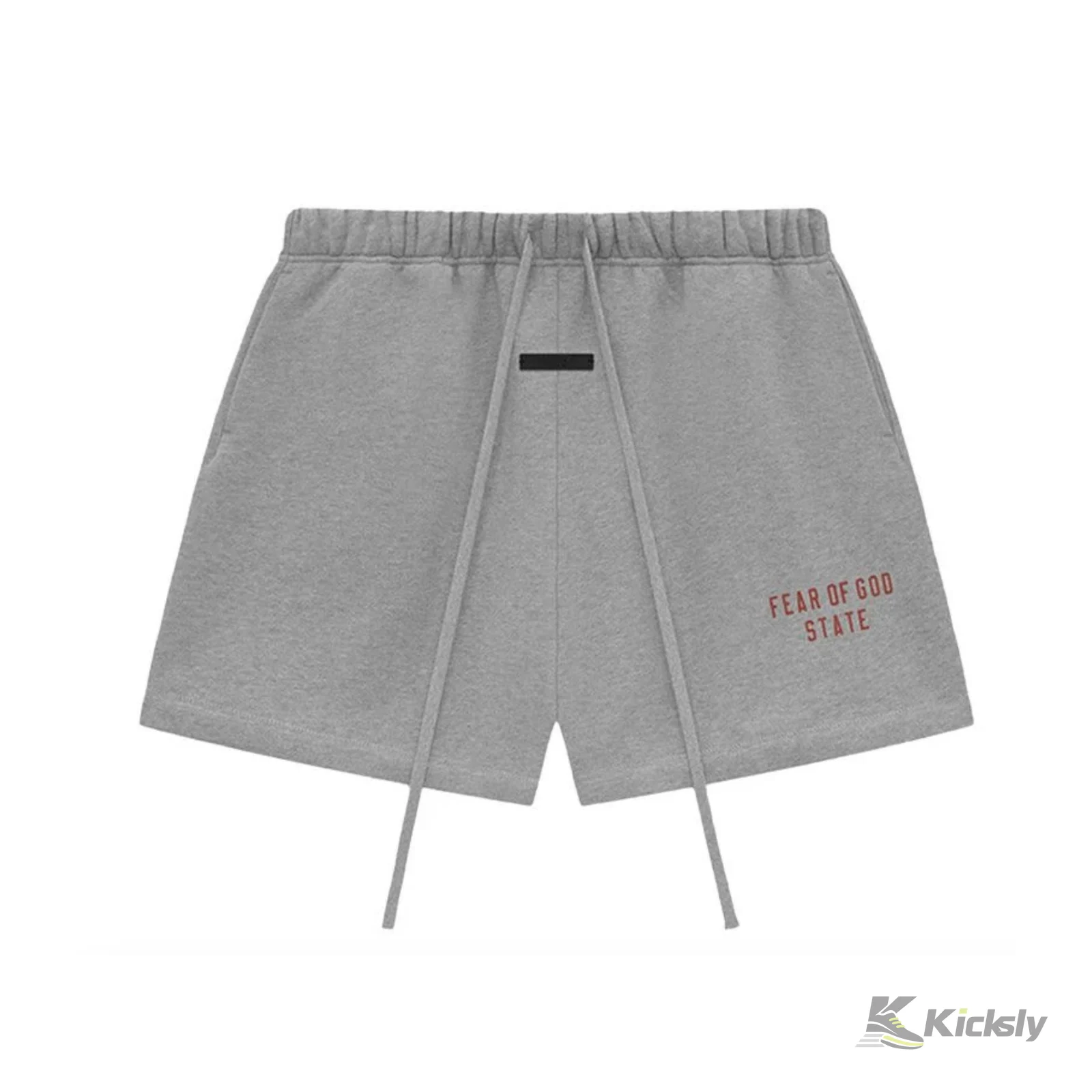 Fear of God Essentials Fleece Soccer Short Dark Heather,