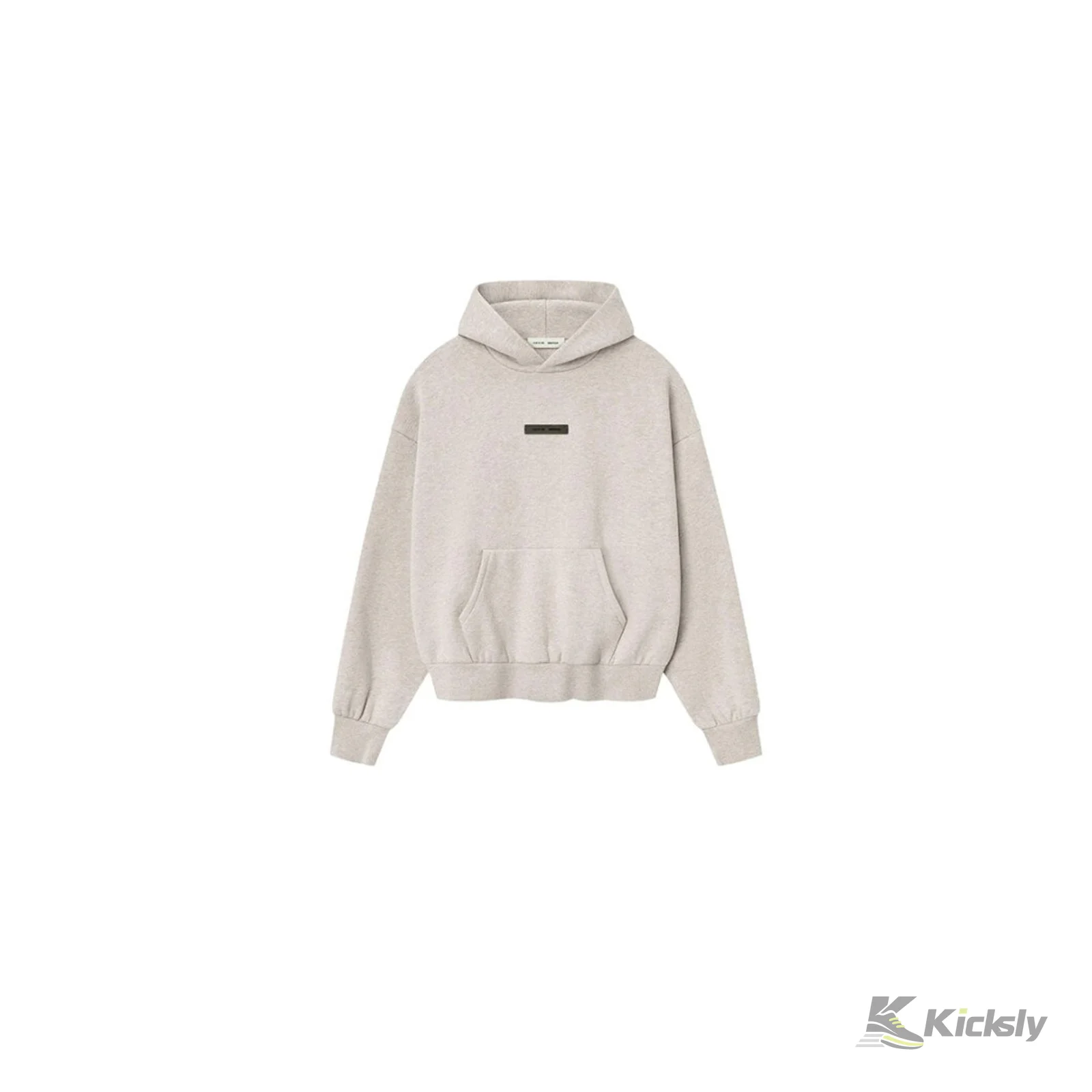 Fear of God Essentials Classic Fleece Hoodie "Heather Stone"