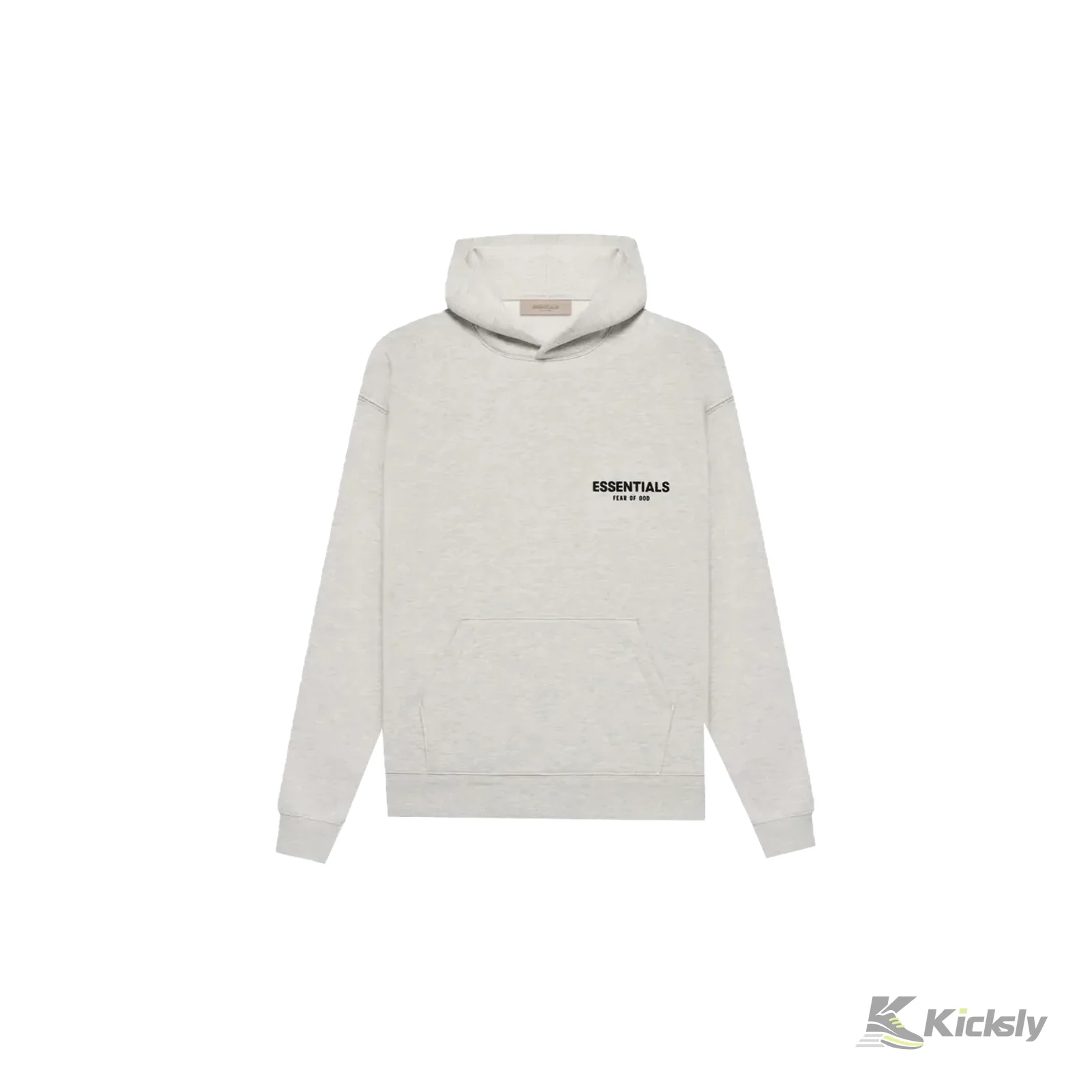 Fear of God Essentials Hoodie Light Oatmeal Grey