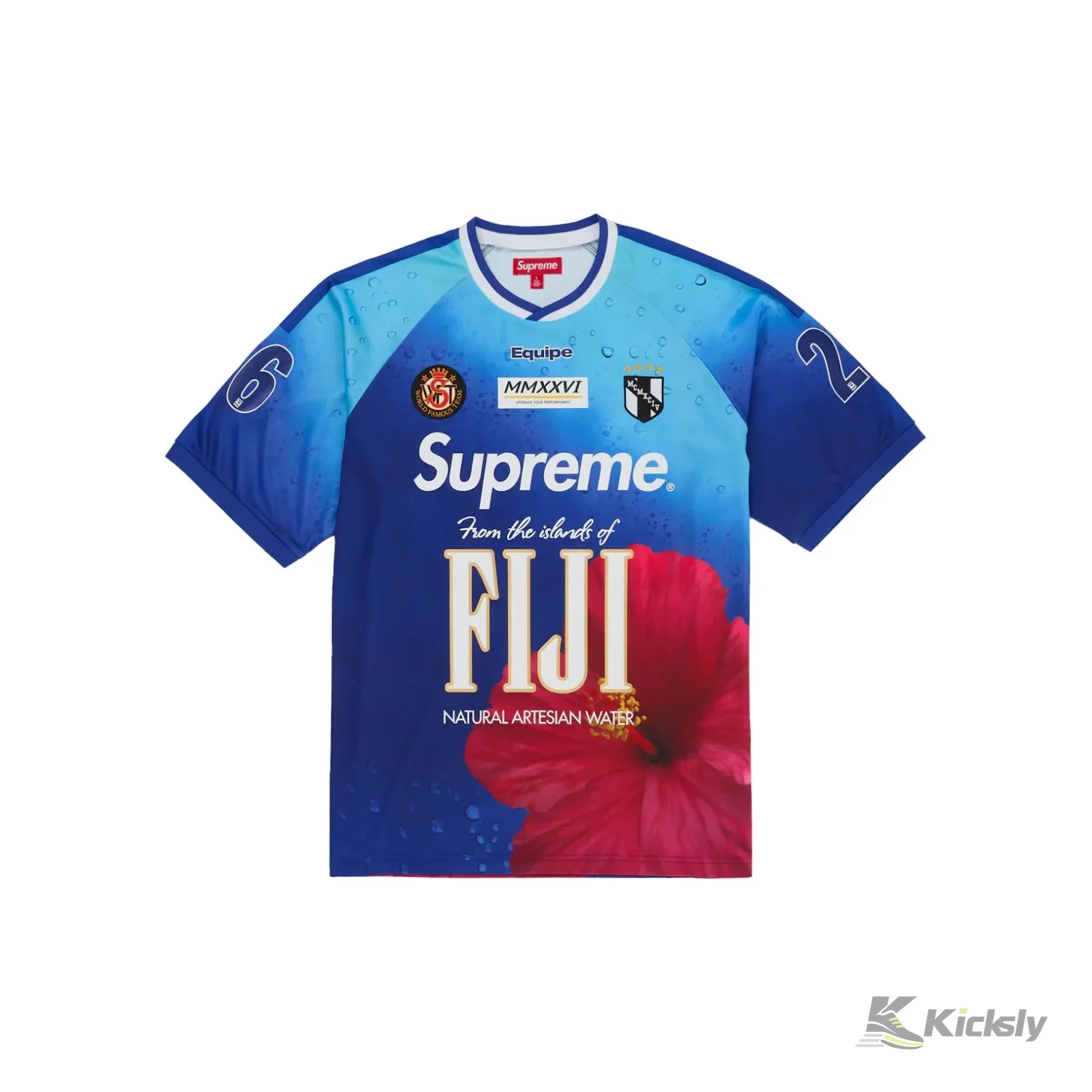 Supreme Fiji Soccer Jersey Multicolor