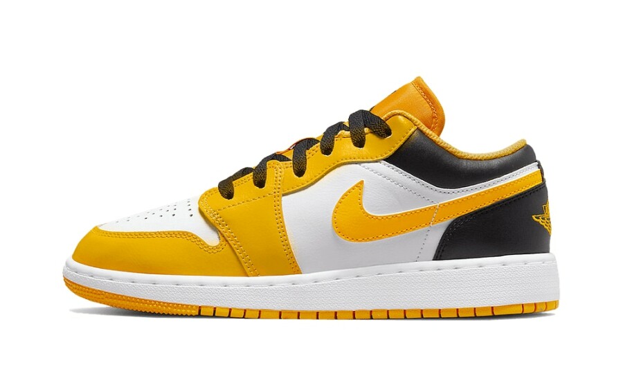 Jordan 1 Low "Taxi University Gold Black" (GS)