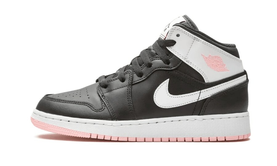 Jordan 1 Mid Arctic Pink Black (GS)