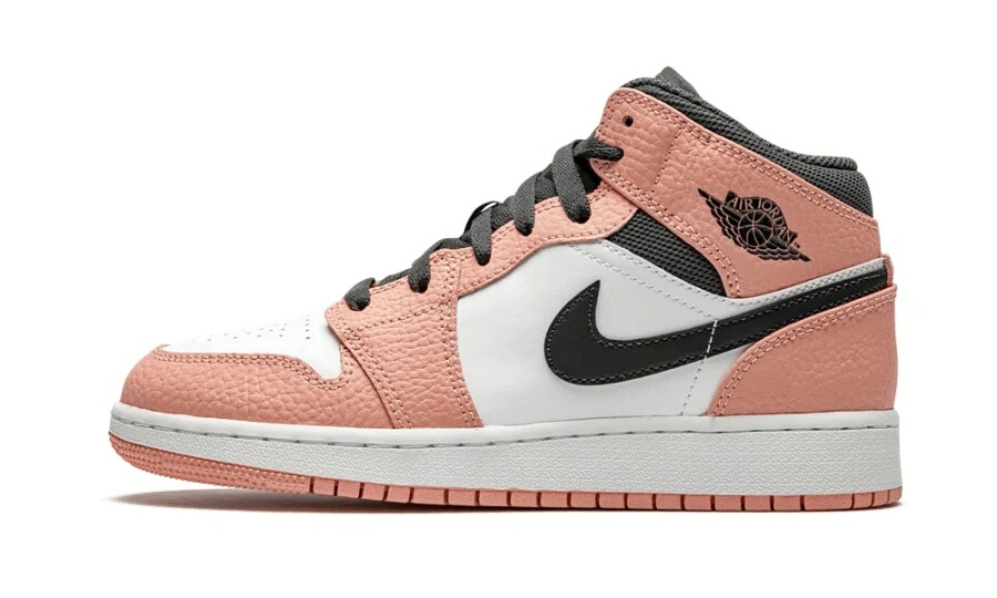 Jordan 1 Mid "Pink Quartz" (GS)