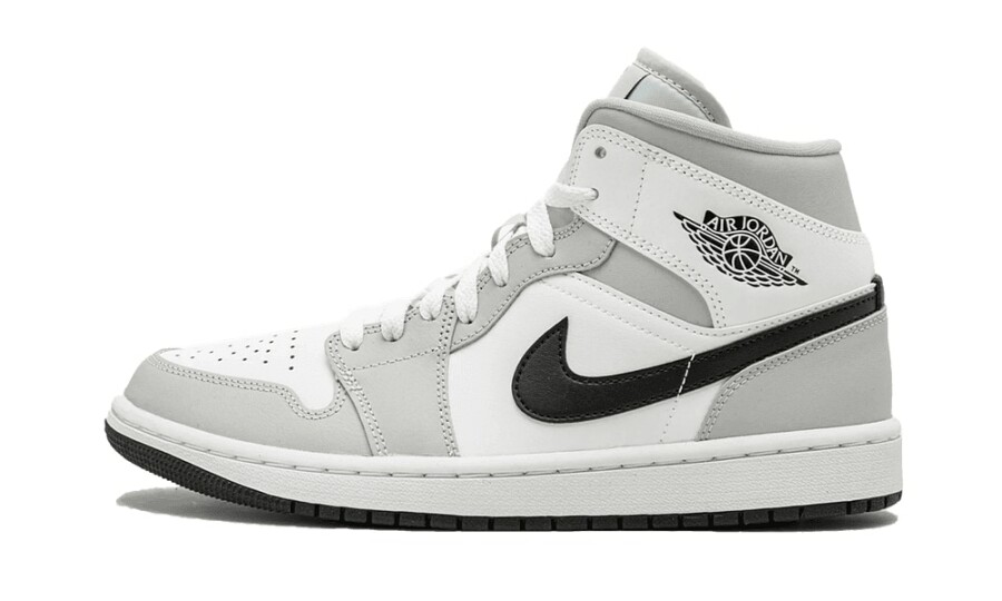 Jordan 1 Mid "Light Smoke Grey"