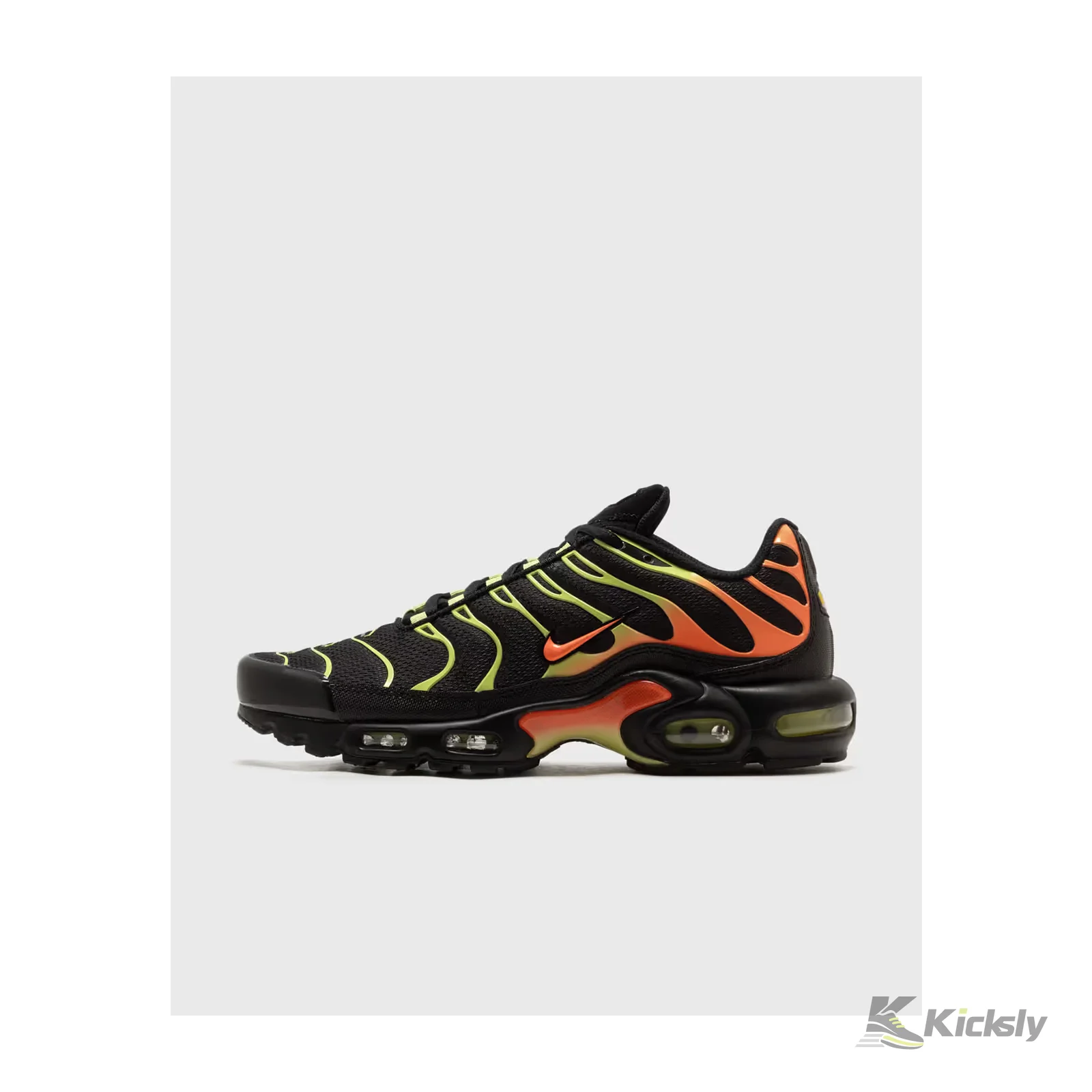 Nike Air Max Plus Black Hyper Crimson Limelight (GS)