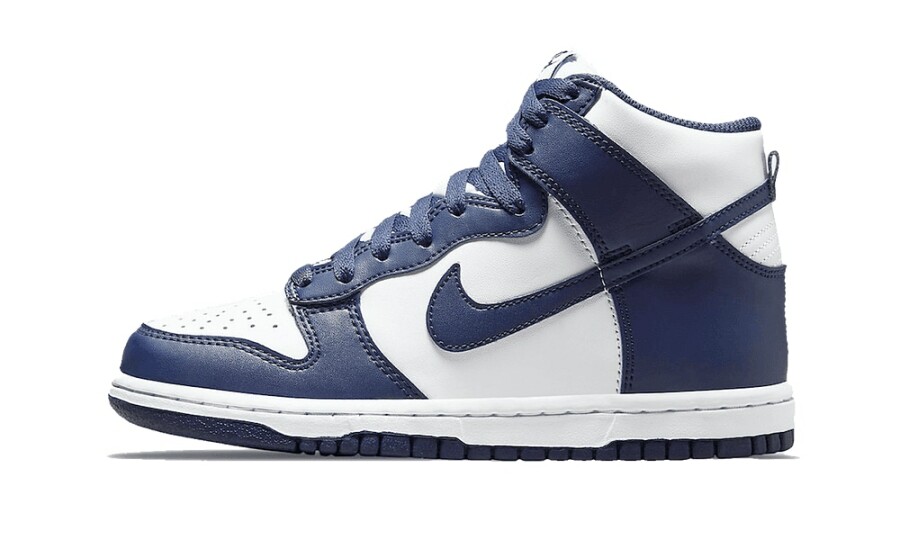 Nike Dunk High "Championship Navy" (GS)