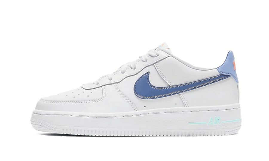 Nike Air Force 1 Low LV8 "White Dark Purple" (GS)
