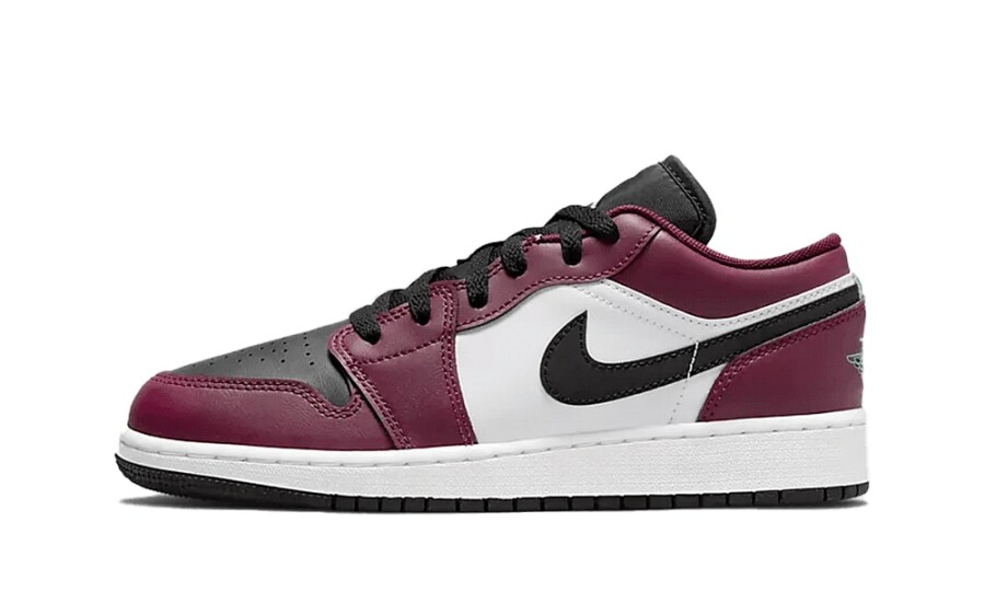 Jordan 1 Low "Dark Beetroot Roma Green" (GS)