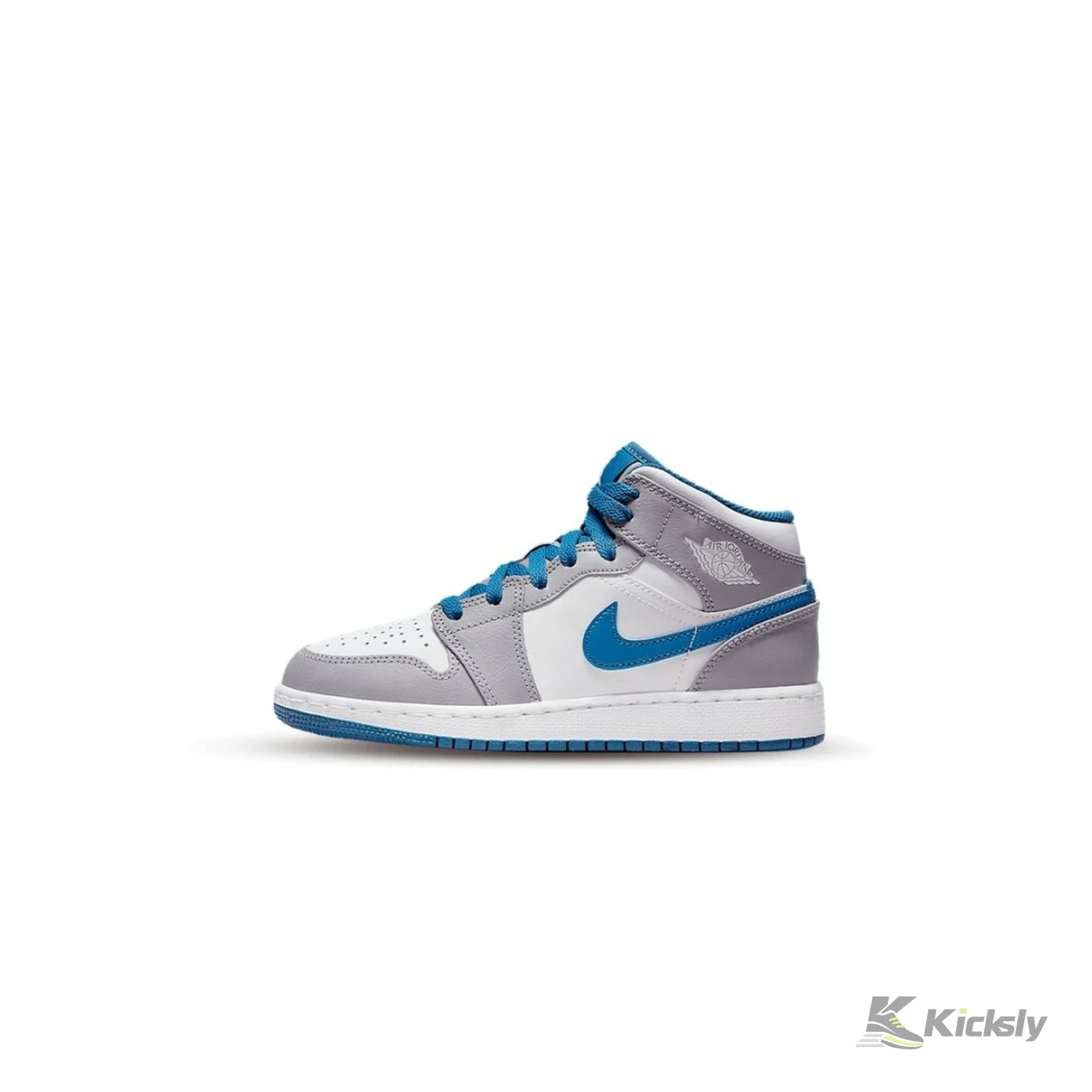 Jordan 1 Mid "True Blue Cement" (GS)