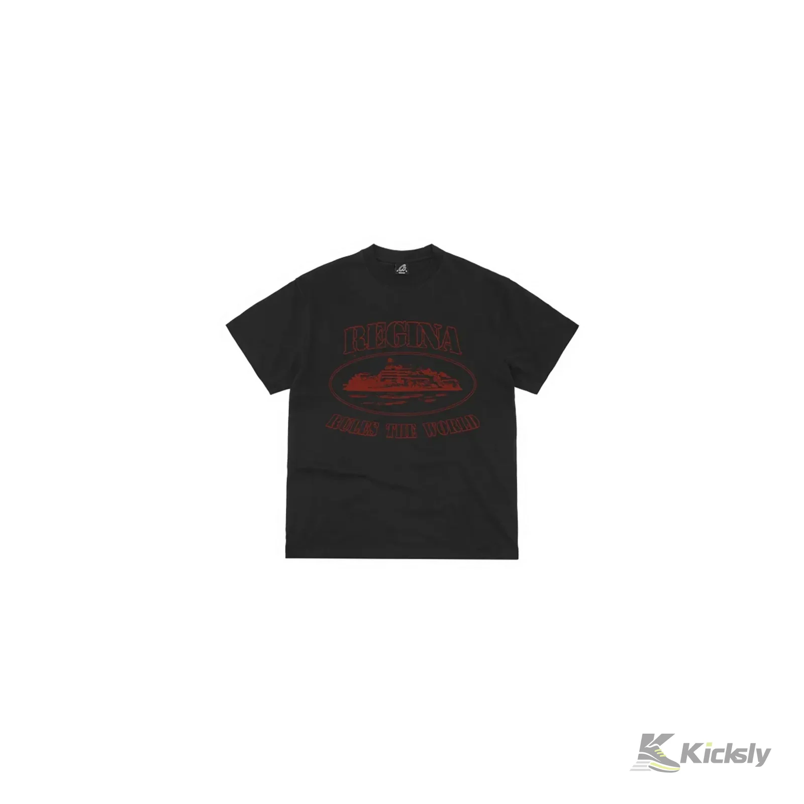 Corteiz Gabriel Moses Regina OG Alcatraz T-shirt Black