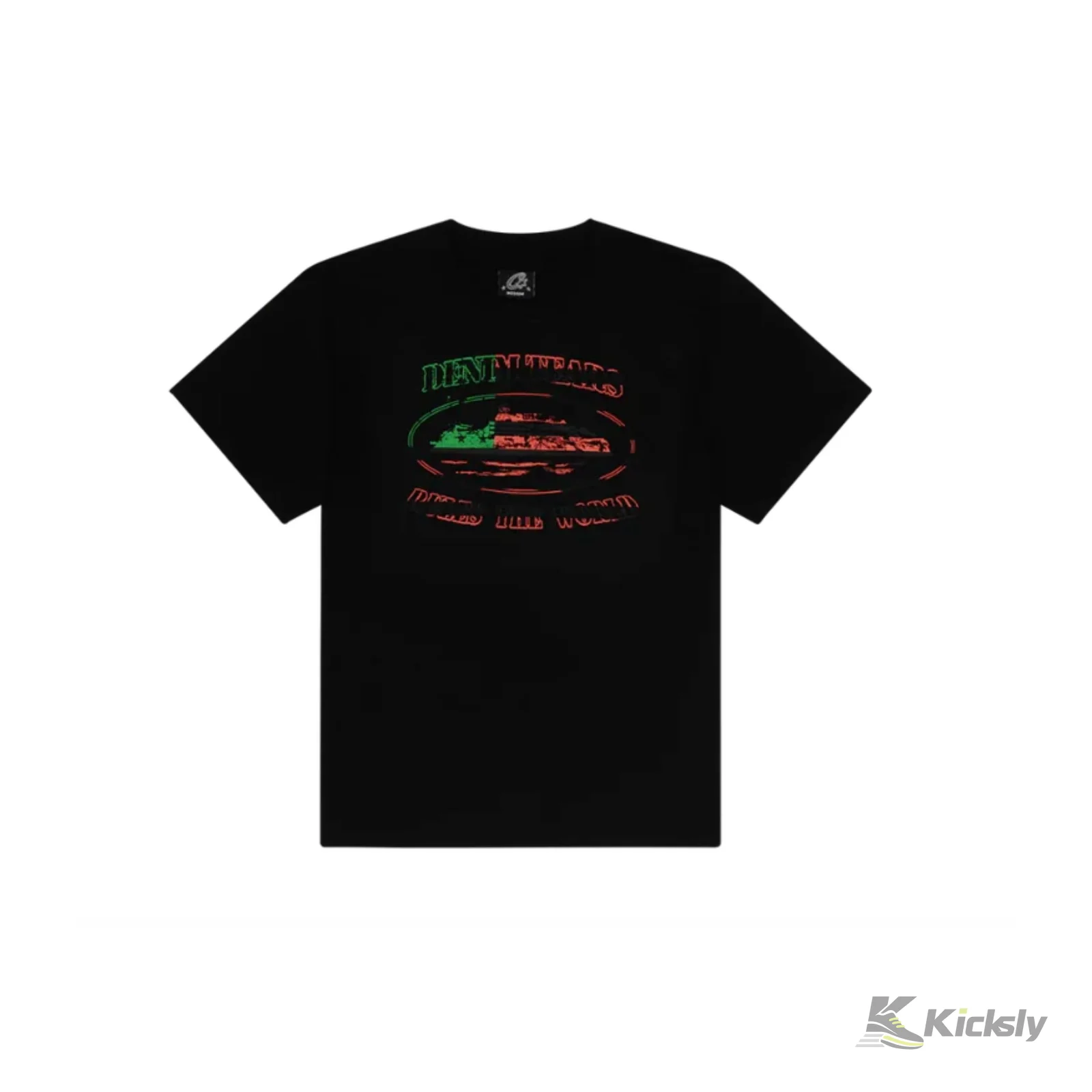 Corteiz x Denim Tears Cortears OG Alcatraz Tee Black