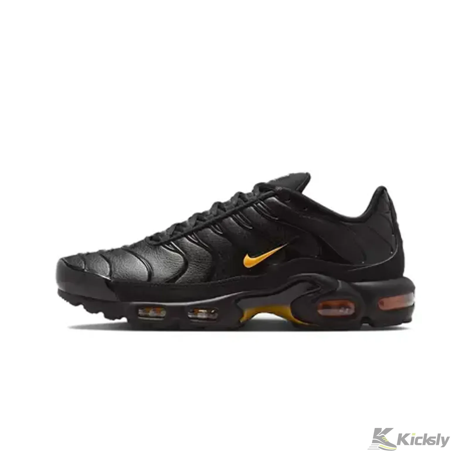 Nike Air Max Plus Premium Black Laser Orange