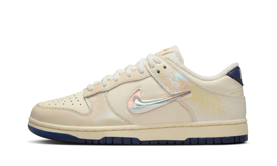 Nike Dunk Low Metallic Jewel Swoosh Sail (Women's)