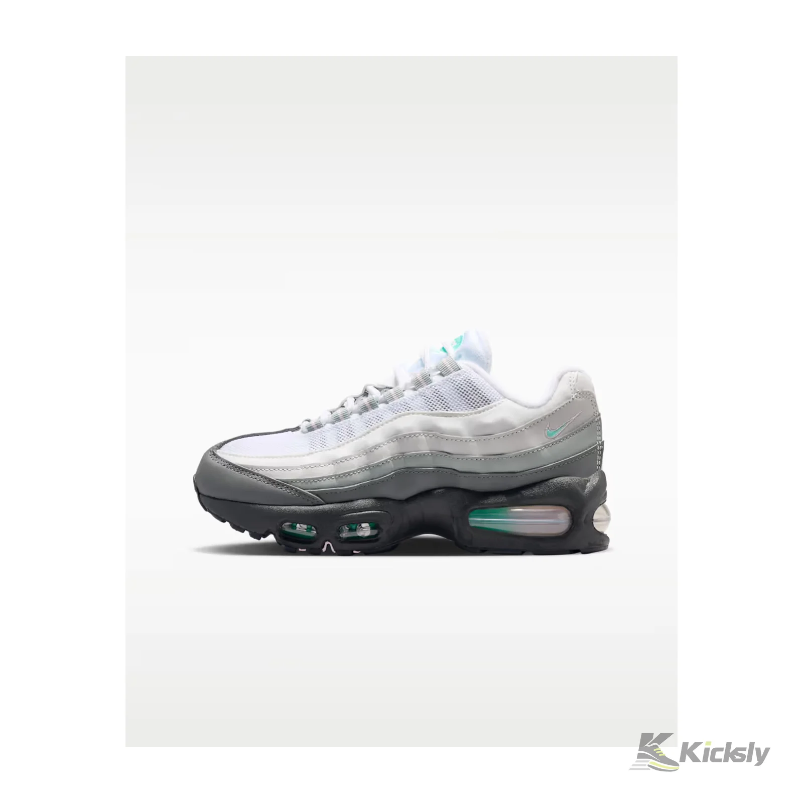Nike Air Max 95 Anthracite/Hyper Turquoise/White/Pink Foam
