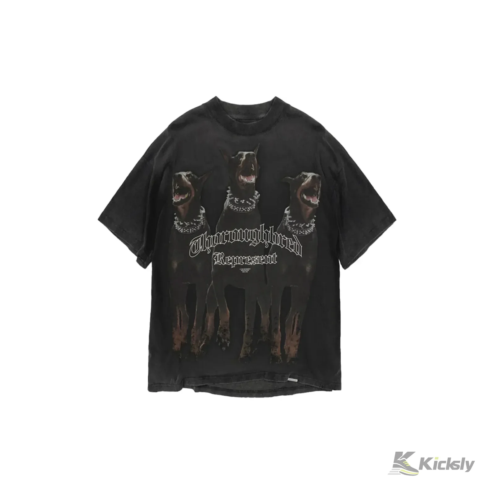 Represent Thoroughbred T-Shirt Vintage Black