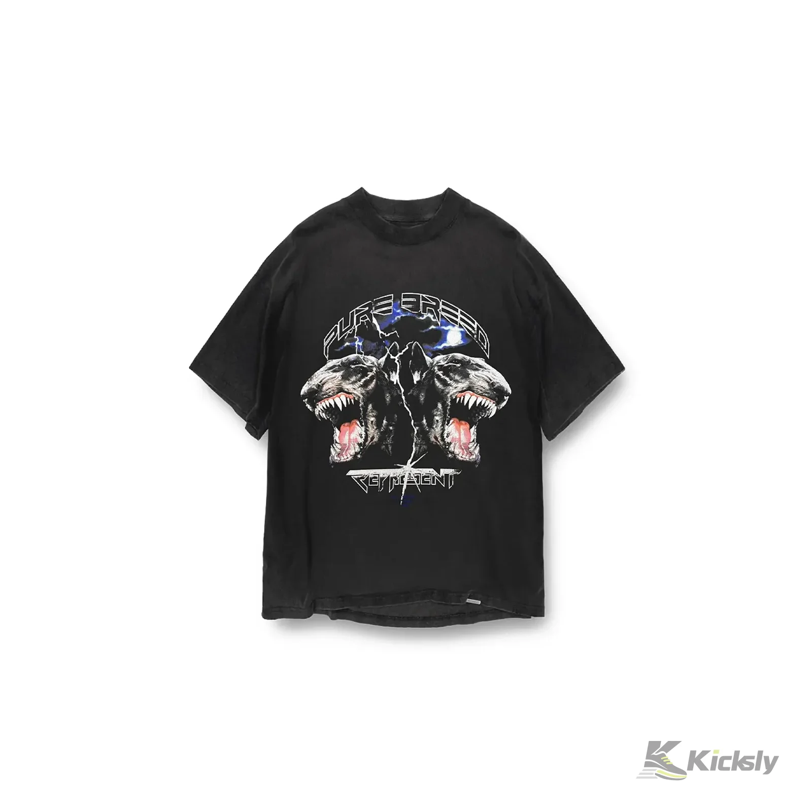 Represent Pure Breed Vintage Black T-shirt
