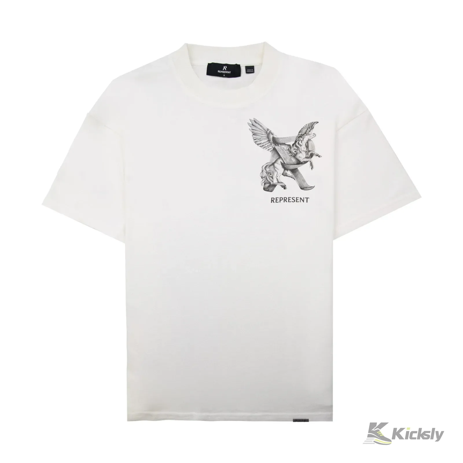 Represent Elegance in Motion Tee White
