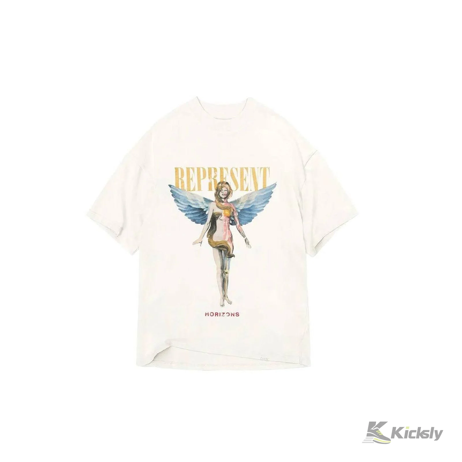 Represent Reborn T-Shirt Flat White