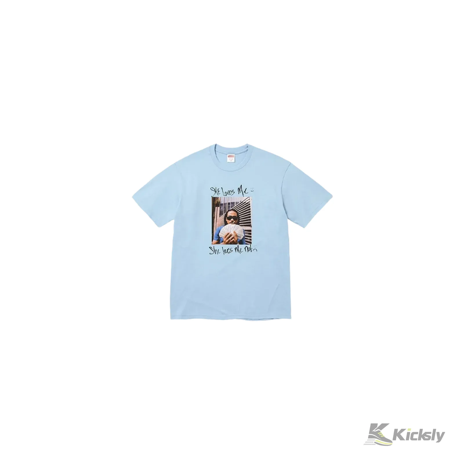 Supreme Max B T-Shirt Powder Blue