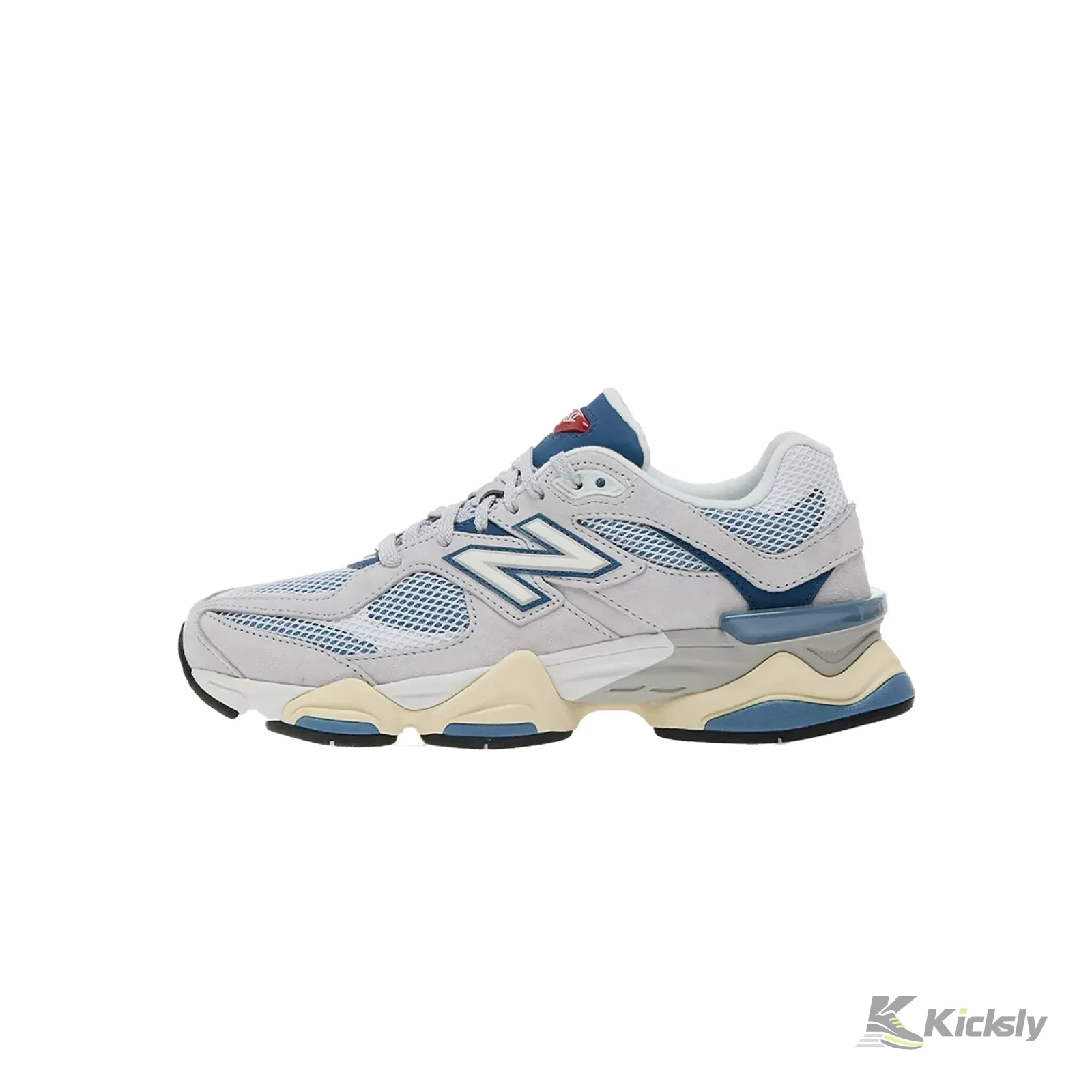 New Balance 9060 Pearl Grey Dark Shoreline Blue