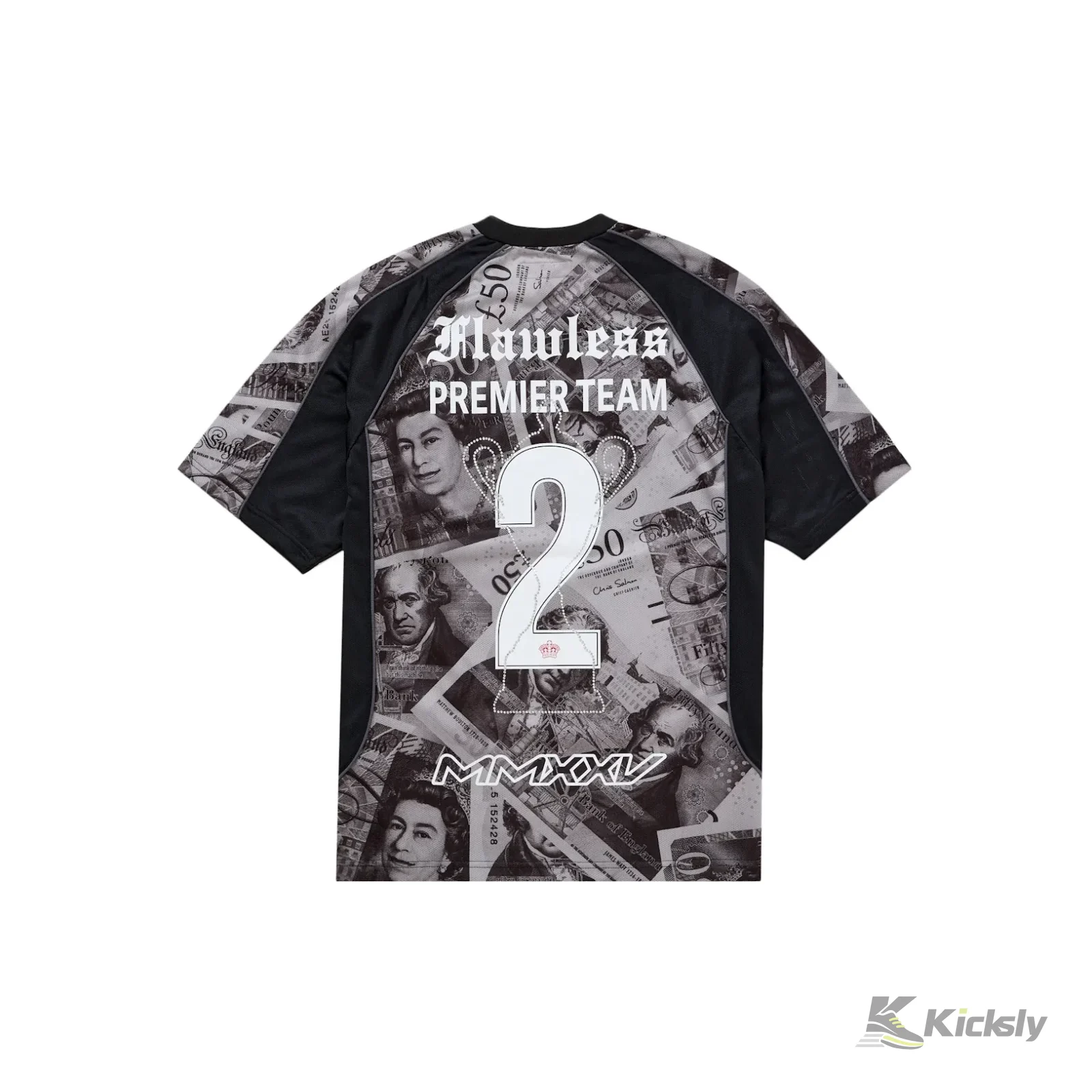 Supreme Pounds Soccer Jersey Black 2