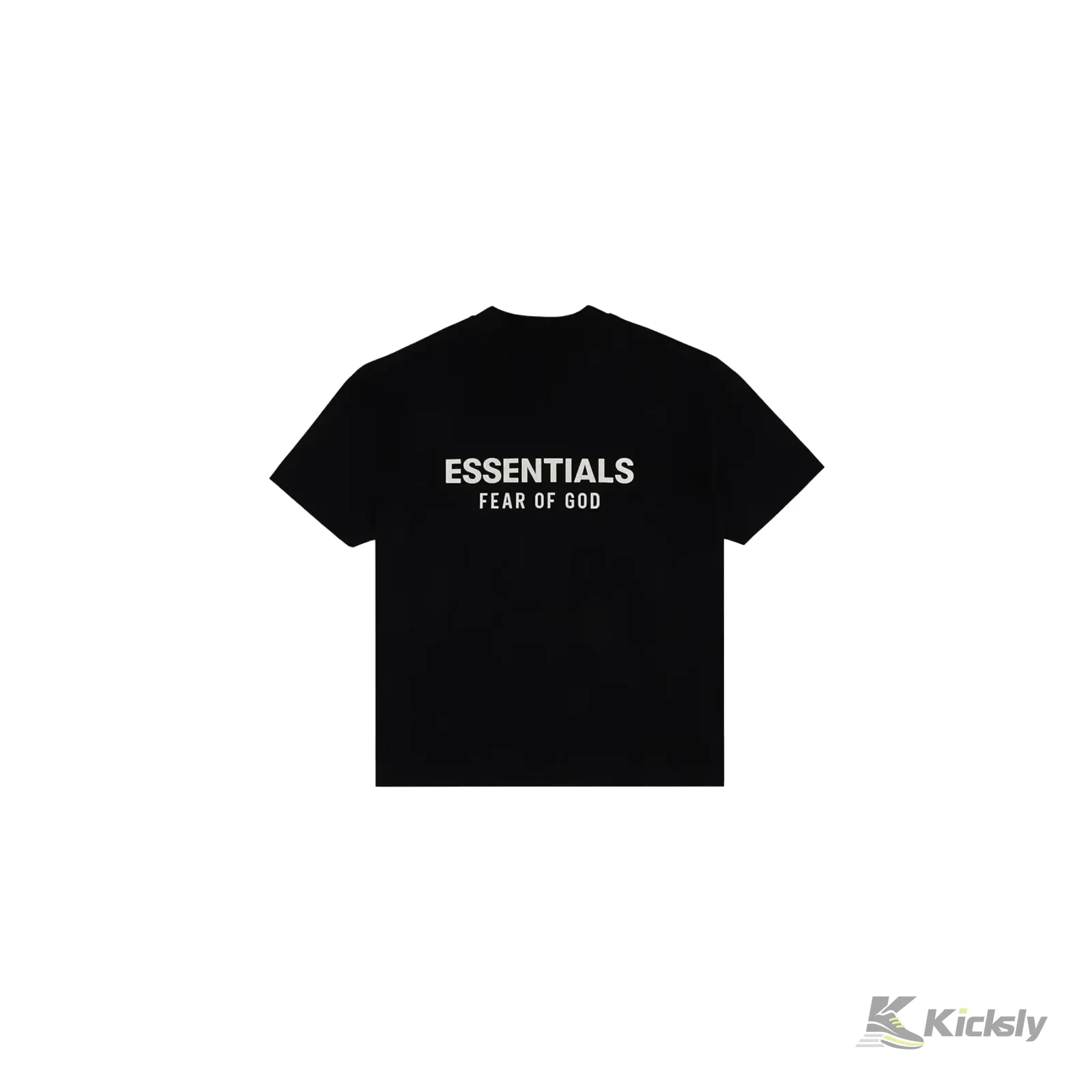 Fear of God Essentials Classic Short Sleeve Tee Jet Black 2
