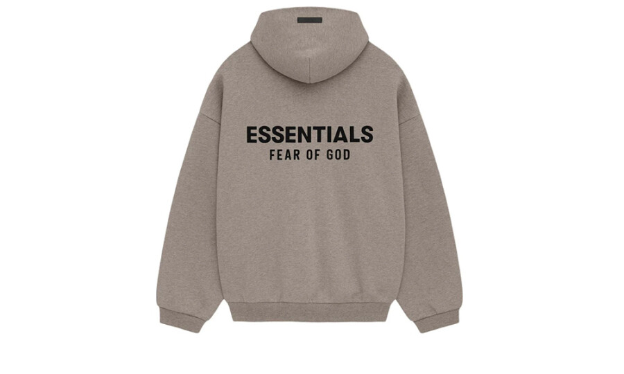 Fear of God Essentials Fleece Hoodie (FW24) "Heather Gray" 2