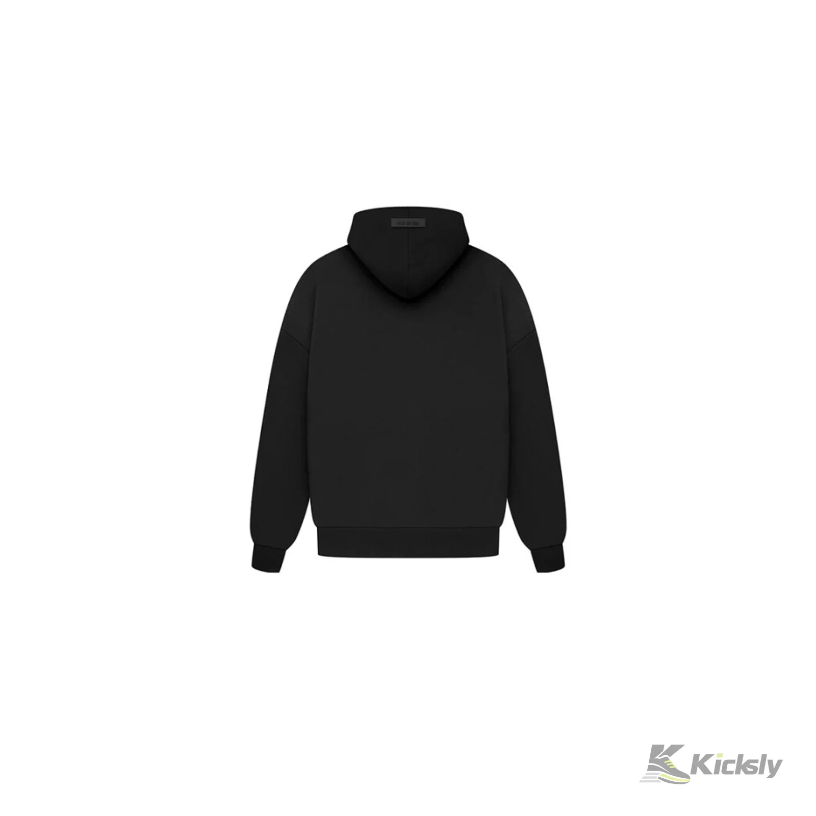 Fear of God Essentials Arch Logo Hoodie "Jet Black" 2