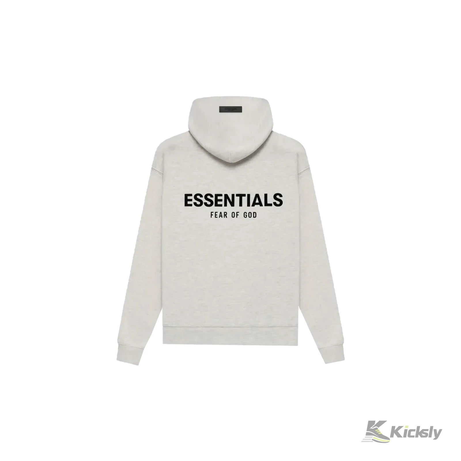 Fear of God Essentials Hoodie Light Oatmeal Grey 2