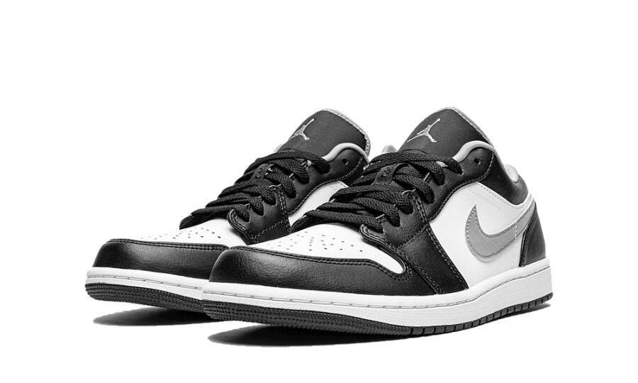 Jordan 1 Low Black White Grey 2