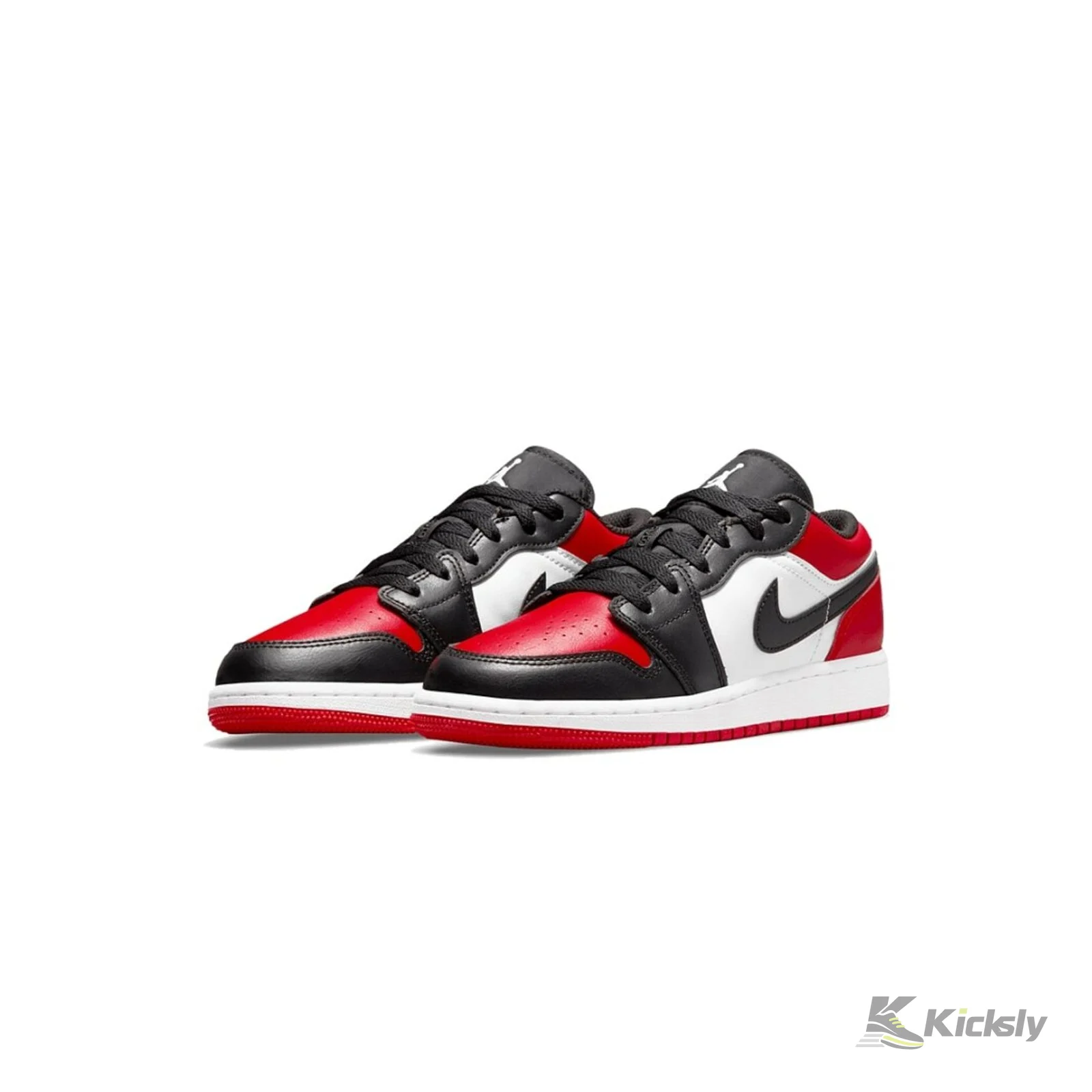 Jordan 1 Low "Bred Toe" (GS) 2