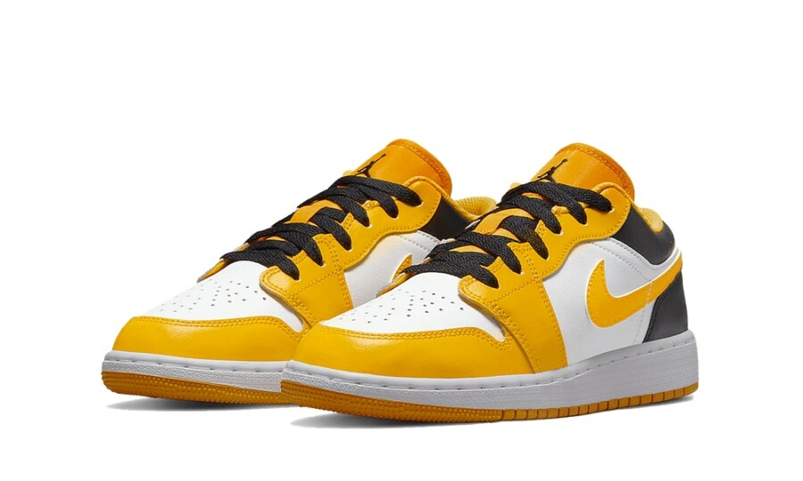 Jordan 1 Low "Taxi University Gold Black" (GS) 2