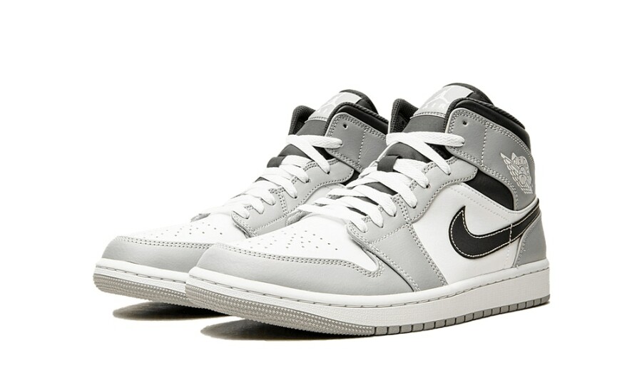 Jordan 1 Mid "Light Smoke Grey Anthracite" 2