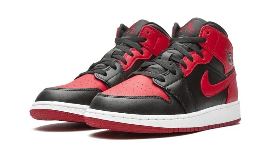 Jordan 1 Mid "Banned" (GS) 2