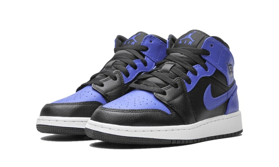 Jordan 1 Mid "Hyper Royal" (GS) 2