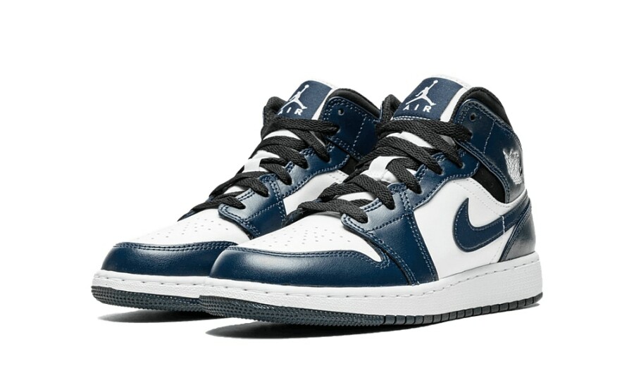 Jordan 1 Mid "Dark Teal" (GS) 2