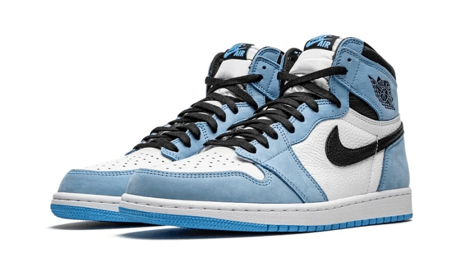 Jordan 1 Retro High OG "White University Blue Black" 2