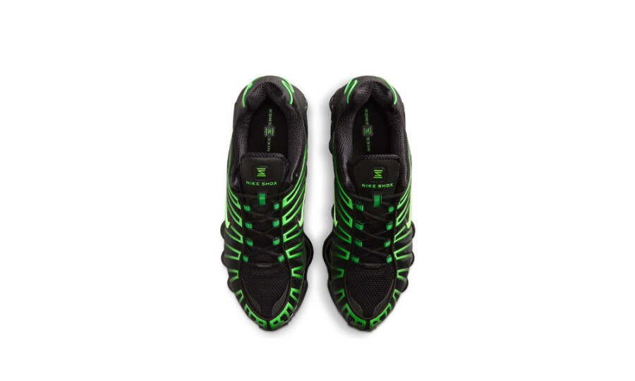 Nike Shox TL "Black Green Strike" 2