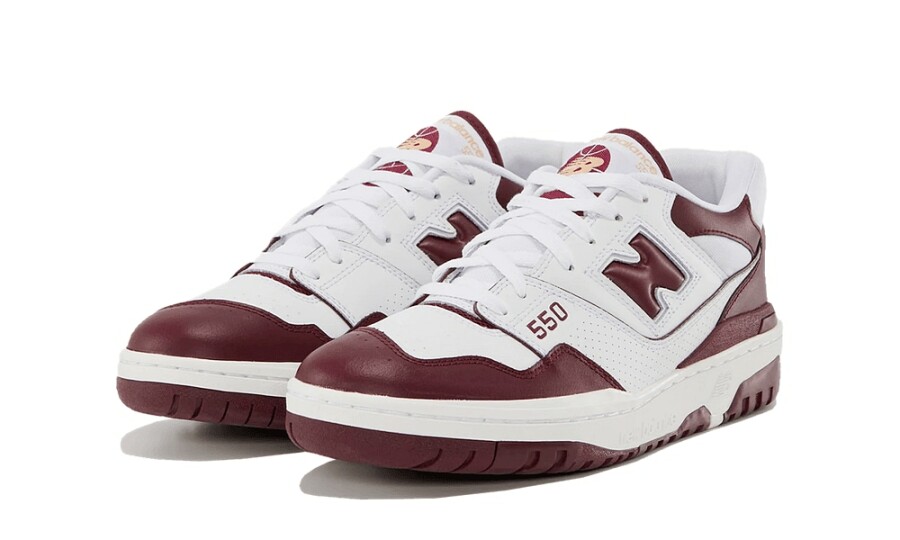 New Balance 550 "White / Burgundy" 2