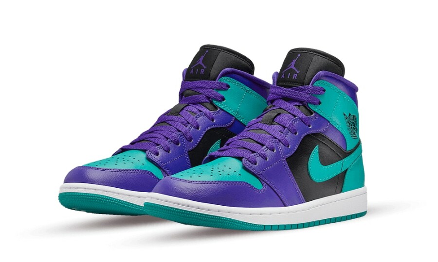Jordan 1 Mid "Black Grape" 2