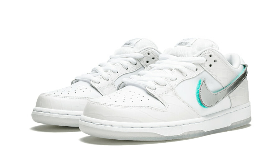 Nike SB Dunk Low Diamond Supply Co. White Diamond 2