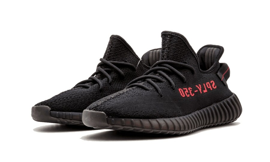 Yeezy Boost 350 V2 "Black Red" 2