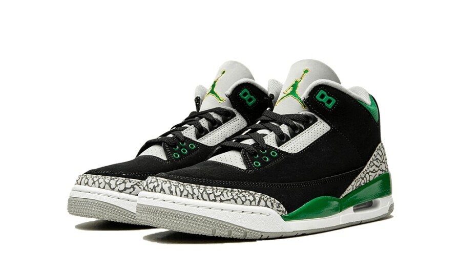 Jordan 3 "Pine Green Cement Grey" 2