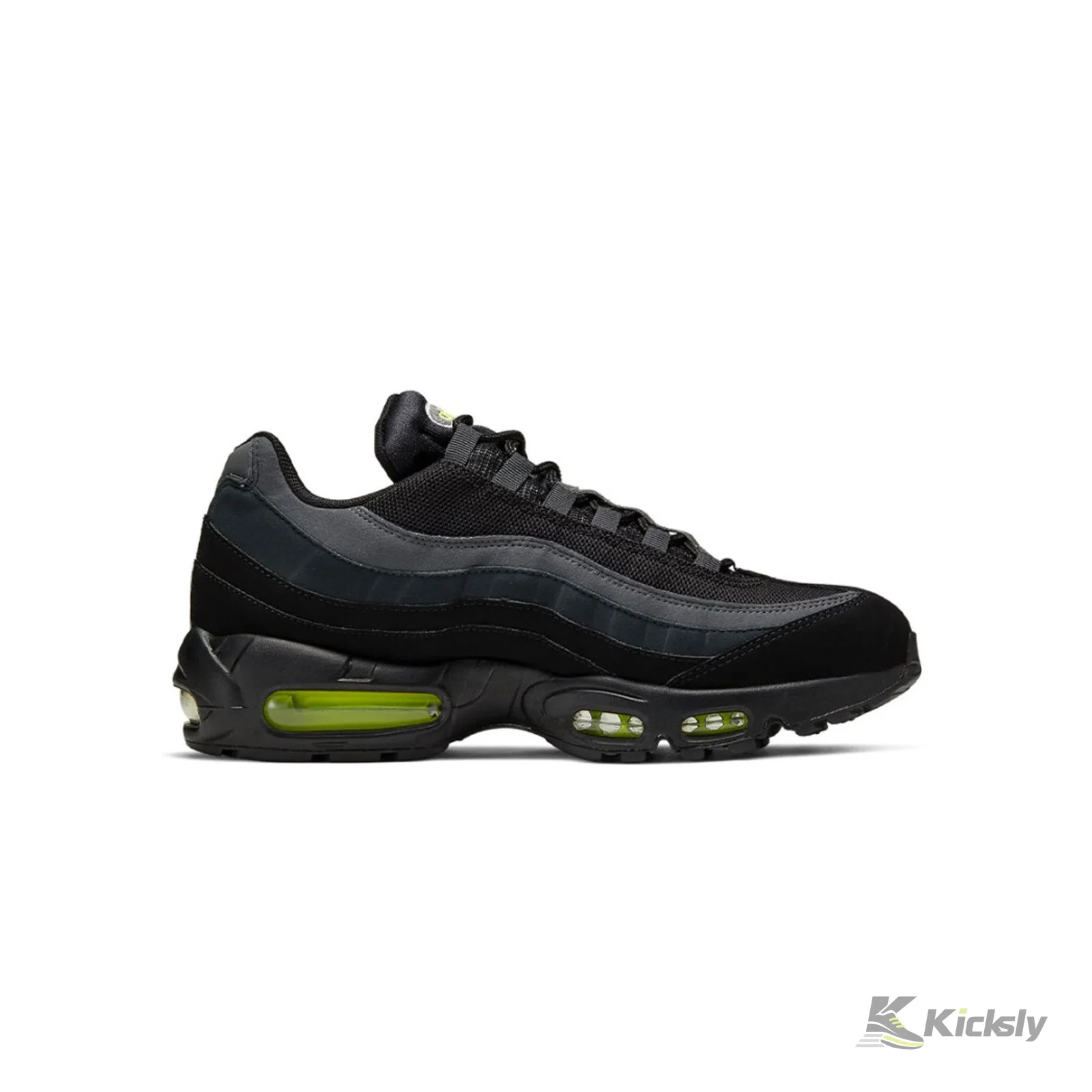 Nike Air Max 95 Retro Logo Black Grey Volt 2
