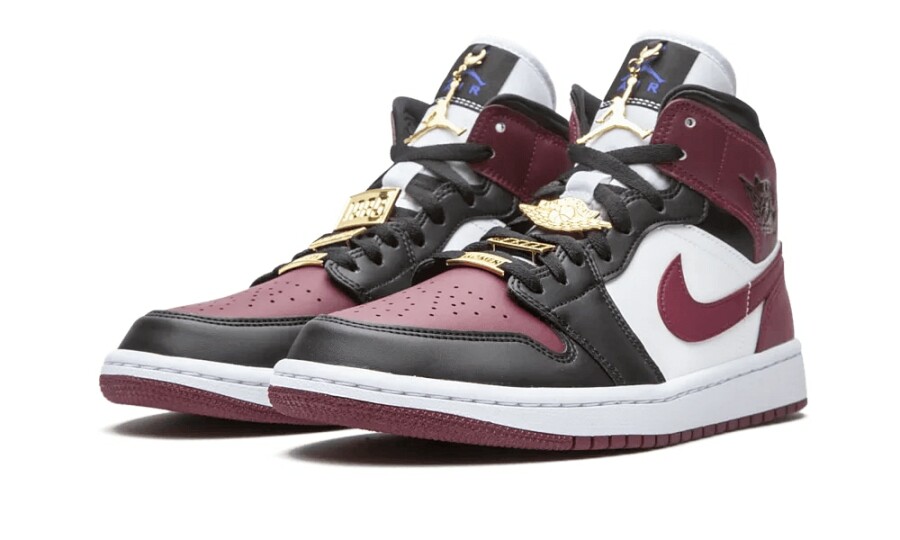 Jordan 1 Mid SE "Black Dark Beetroot " 2