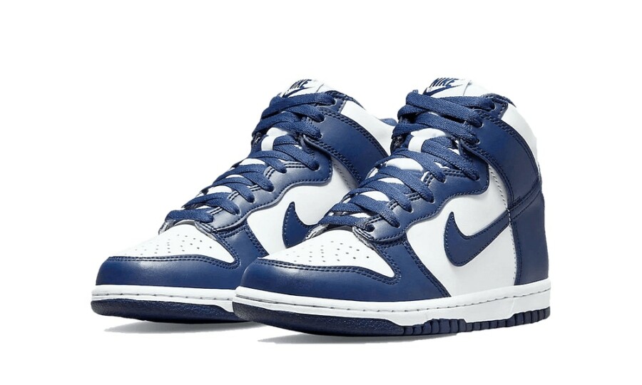 Nike Dunk High "Championship Navy" (GS) 2