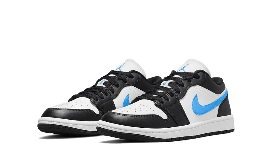 Jordan 1 Low "Black University Blue White" 2