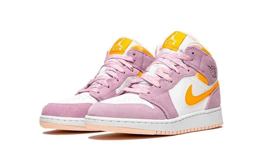 Jordan 1 Mid SE "Arctic Pink" (GS) 2
