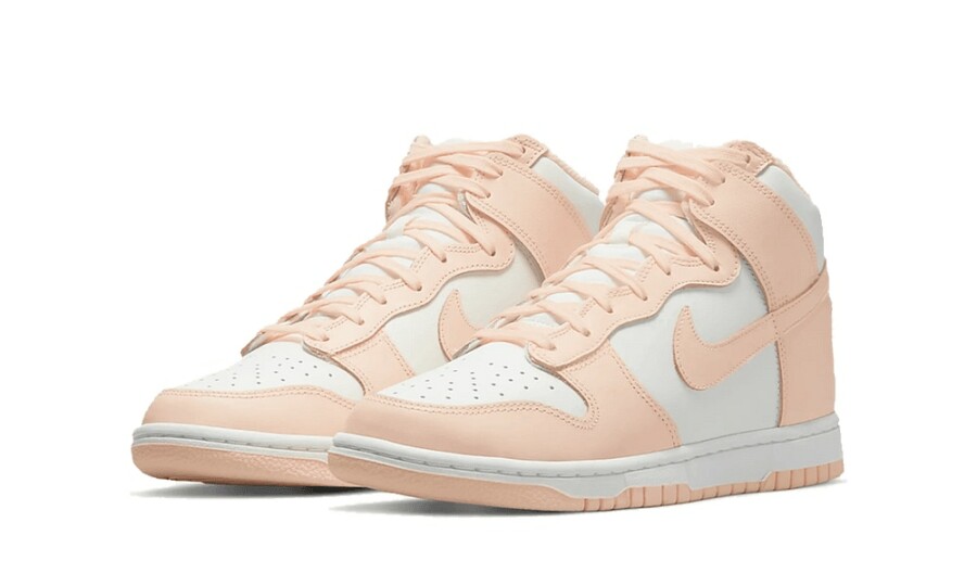 Nike Dunk High Sail "Crimson Tint" 2